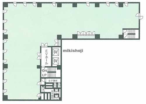 いちご桜橋ビル 平面1