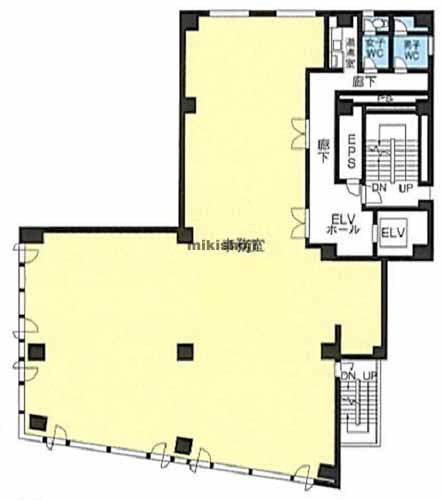 ＨＦ湯島ビルディング 平面1