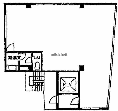 浅草税理士会館 平面1