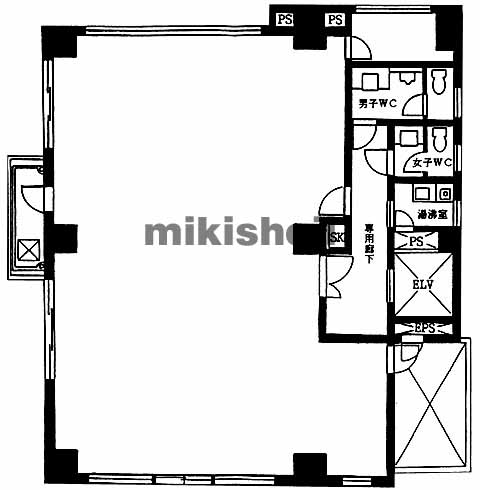 豊前屋ビル 平面1