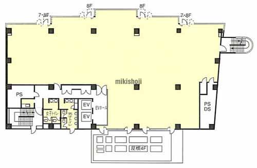 ＪＰＲ原宿ビル 平面1