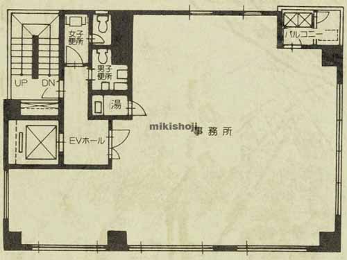 ハトヤ九段ビル 平面1