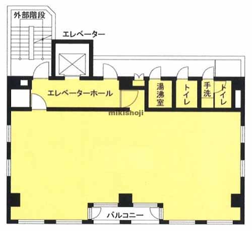 見学ビル 平面1