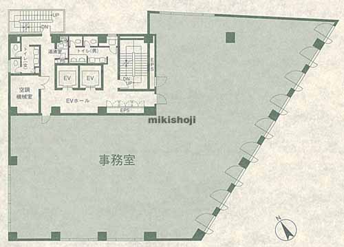 新川イワデビル 平面1