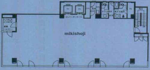 築地のＤａｉｗａ築地ビル 平面1