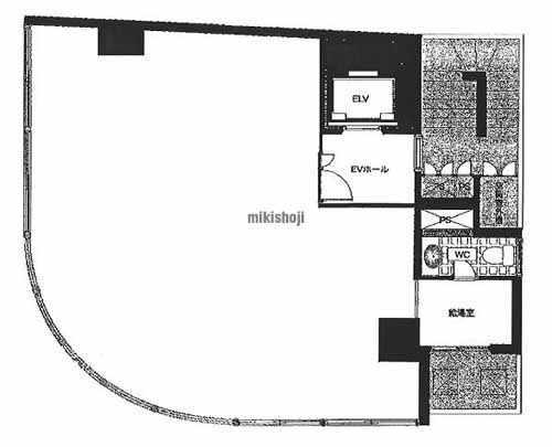 渋谷の青山アイビスビル 平面1
