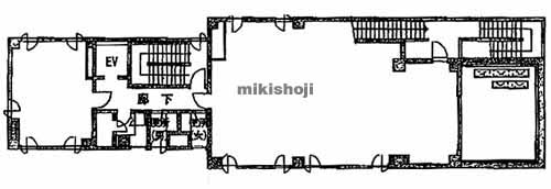 赤坂セントラルビル 平面1