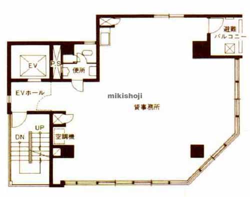 ラシーヌ神田ビル 平面1