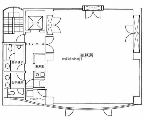 木挽ビル 平面1