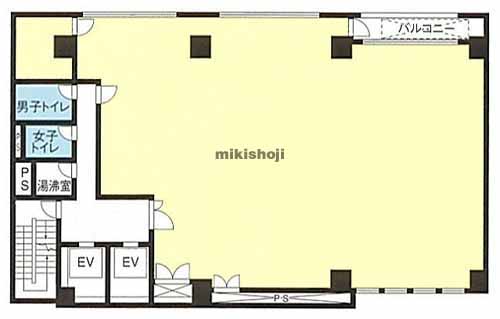 堀留Ｄビル 平面1