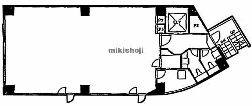 五反田ミカドビル 平面1