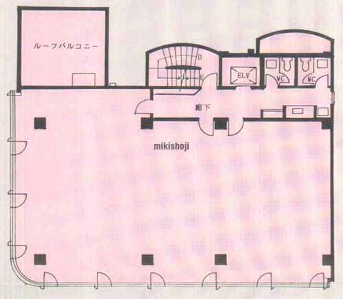 ＰＩＧＥＯＮ松涛高田ビル 平面1