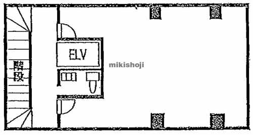 赤坂山王会館 平面1