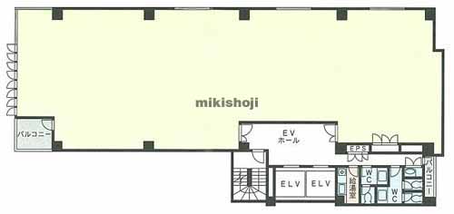 新宿第七葉山ビル 平面1