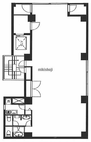 サンエスビル 平面1