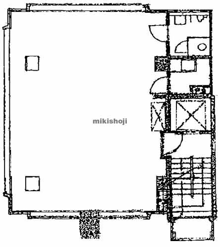 たちばなやビル 平面1
