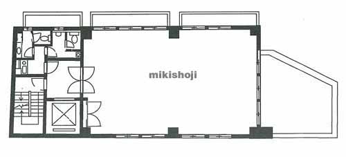 ハニー五反田第２ビル 平面1