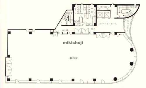 アーバンネット入船ビル 平面1