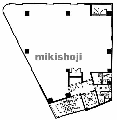 新宿北斗ビル 平面1