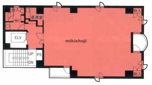 蔵前坂口ビル 平面1