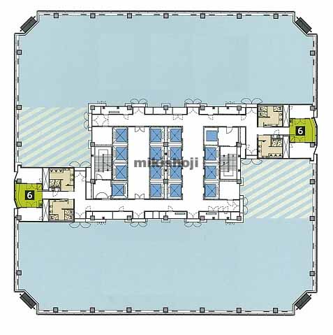 シーバンスＮ館 平面1