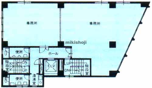 加瀬ビル２２１ 平面1