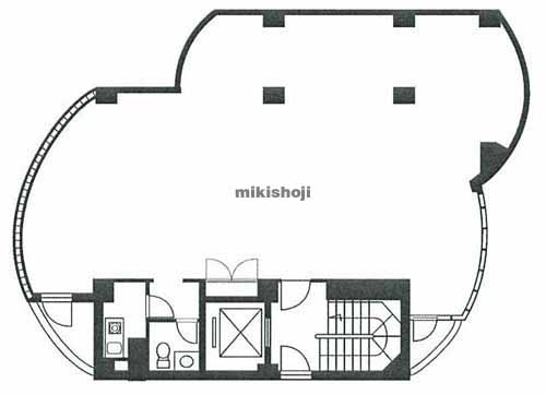 パシフィックスクエア代々木ビル 平面1