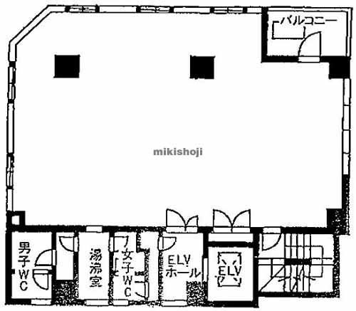 ＴＨＥ　ＣＯＲＮＥＲ芝公園 平面1