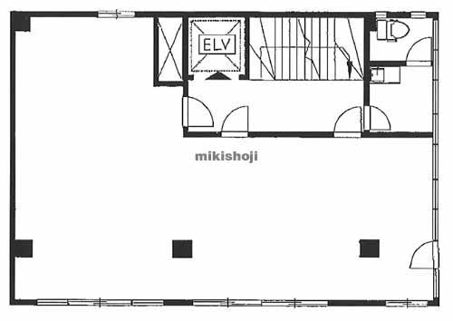 福八ビル 平面1