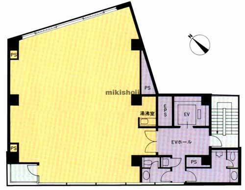 永代橋ケニスビル 平面1