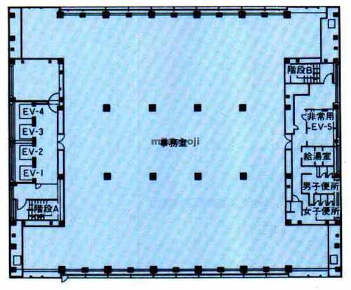 日本橋プラザビル 平面1