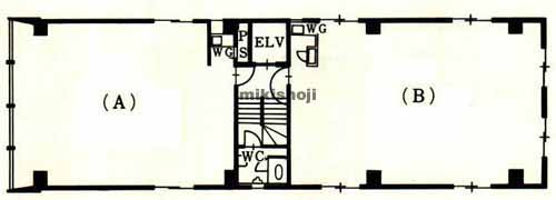 第一谷ビル 平面1