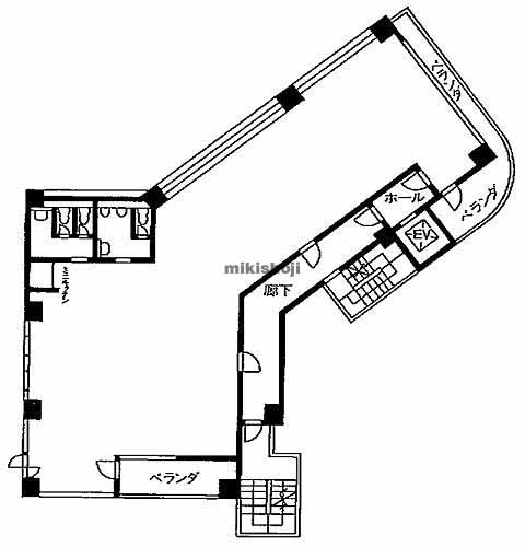 喜屋ビル 平面1