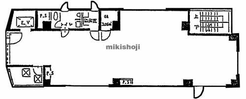 松風ビル 平面1