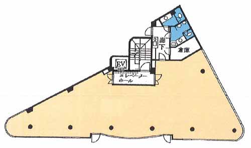 ＢＥＬＬ　ＦＩＥビル 平面1