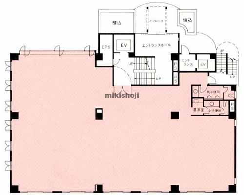 赤坂オルムビル 平面1