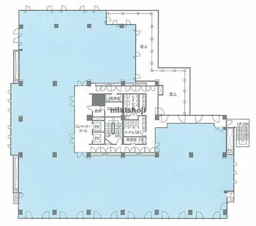 ルーシッドスクエア新宿イースト 平面1