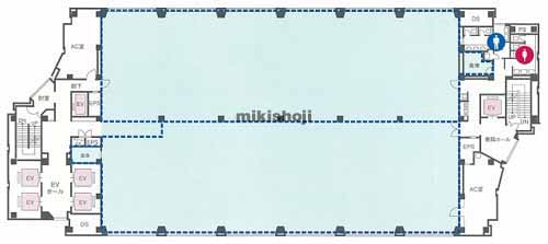 渋谷プロパティータワー 平面1