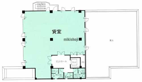 南烏山柏屋ビル 平面1