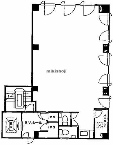 黒田ビル 平面1