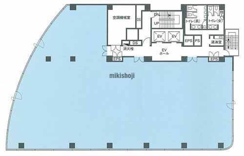 京王東日本橋ビル 平面1