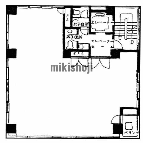ＫＩ御苑前ビル 平面1
