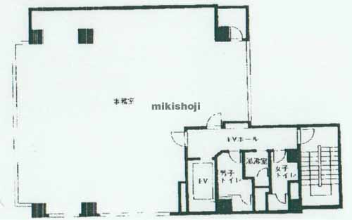 天野ビル 平面1