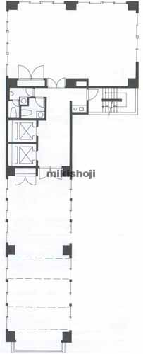 岩本町喜多ビル 平面1
