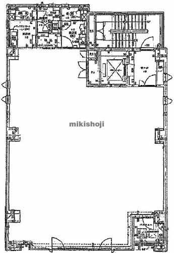 京橋北見ビル西館 平面1