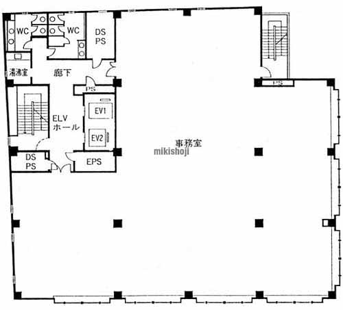 湯島ファーストジェネシスビル 平面1