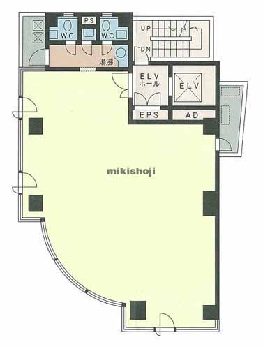 井門九段下ビル 平面1