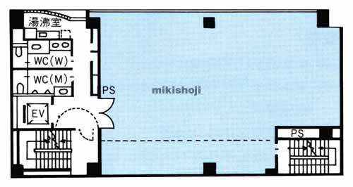 明治安田生命王子ビル 平面1