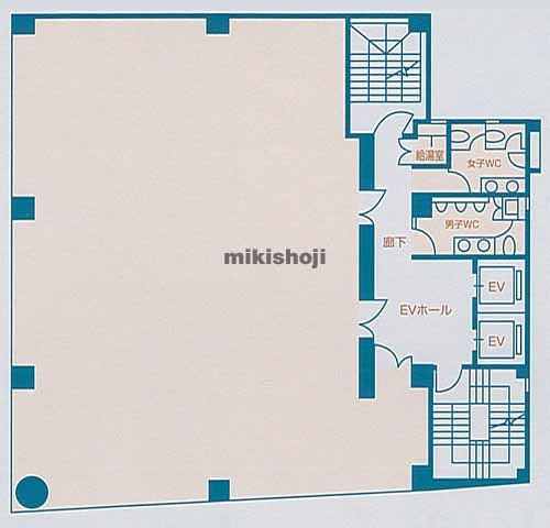 東京冷凍新川ビル 平面1