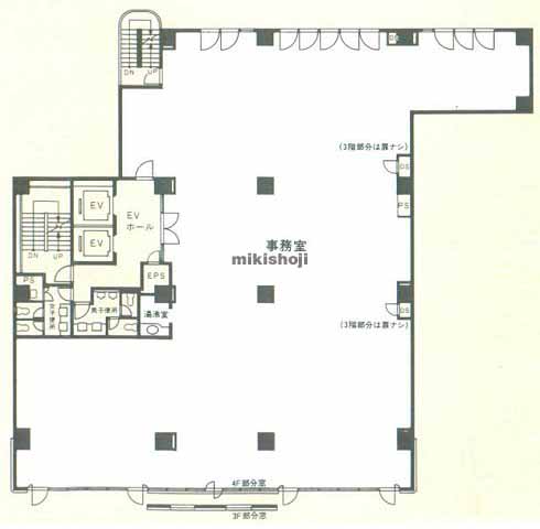 イトーピア岩本町一丁目ビル 平面1